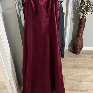Jessica Deep Burgundy Dress